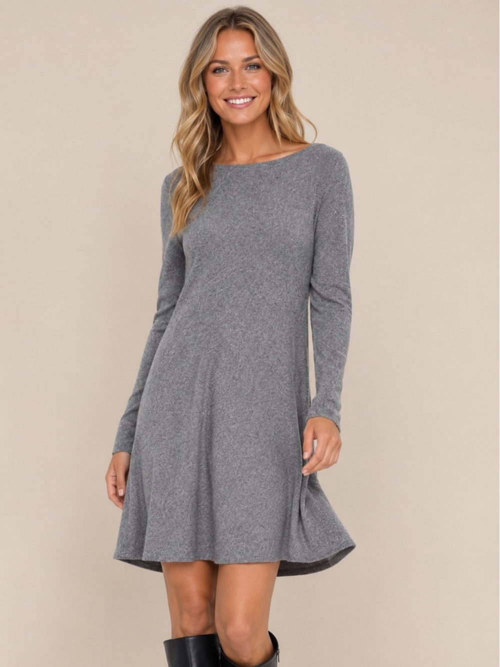 NWT Vero Moda Women’s VM Nancy‎ Sweater Mini Dress Long Sleeves Winter Warm Cozy